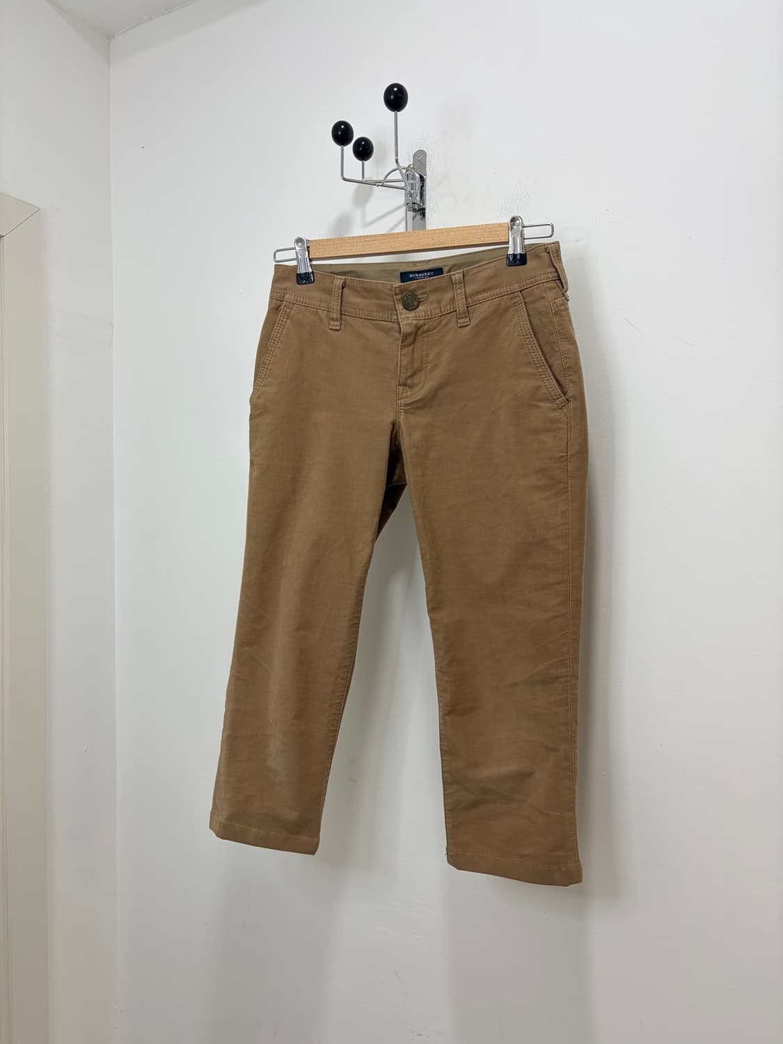 버버리 베이지 카프리 팬츠 바지 상품이미지5