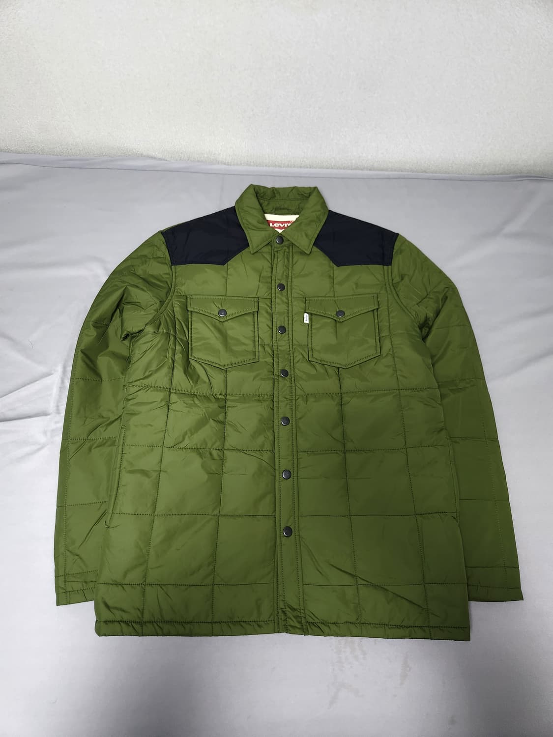 리바이스 퀄팅 패딩 자켓 M 상품이미지2