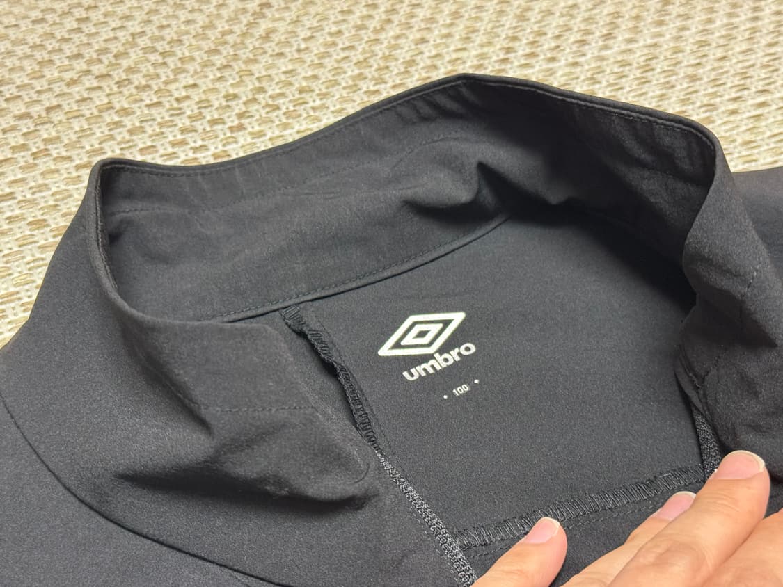 엄브로 루즈핏 워밍업 자켓 블랙 L사이즈 상품이미지5