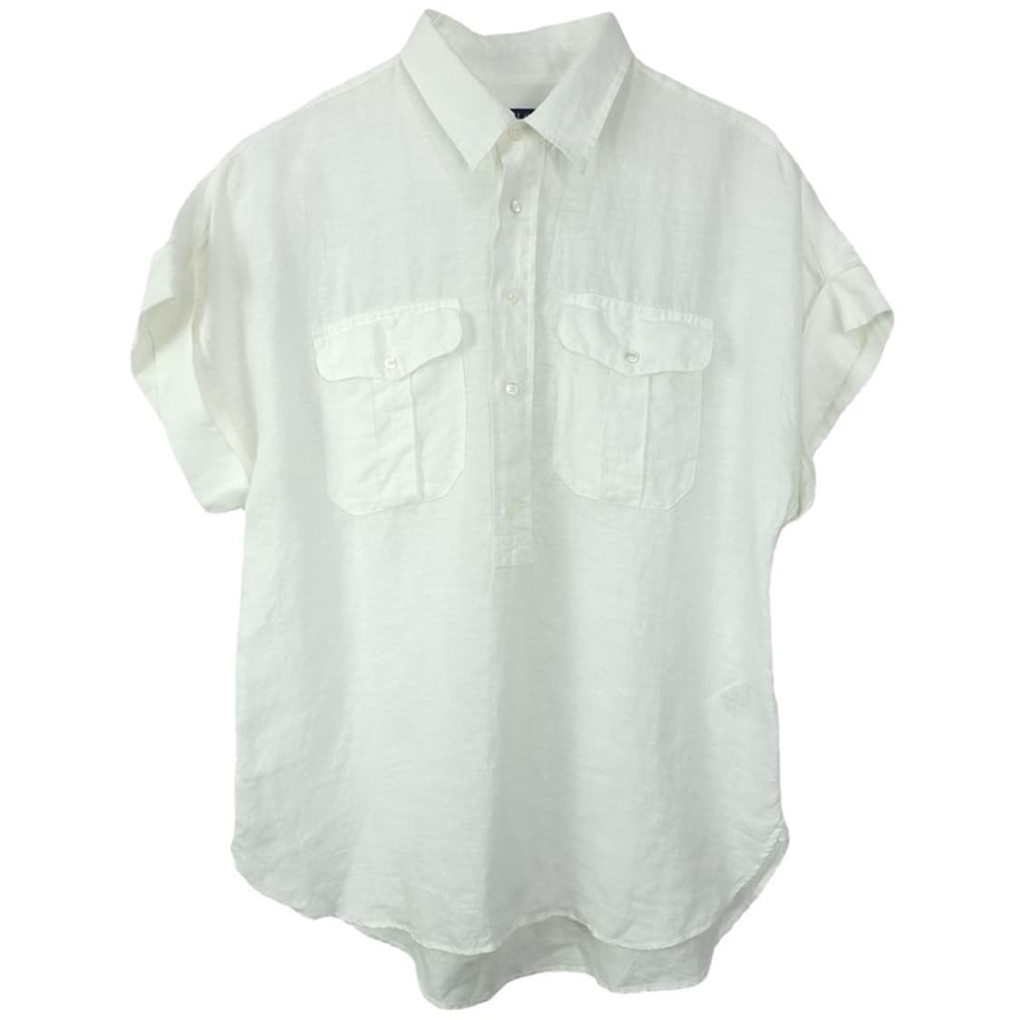 [폴로 랄프로렌] 린넨 풀오버 반팔 셔츠 아이보리 M20242 상품이미지2