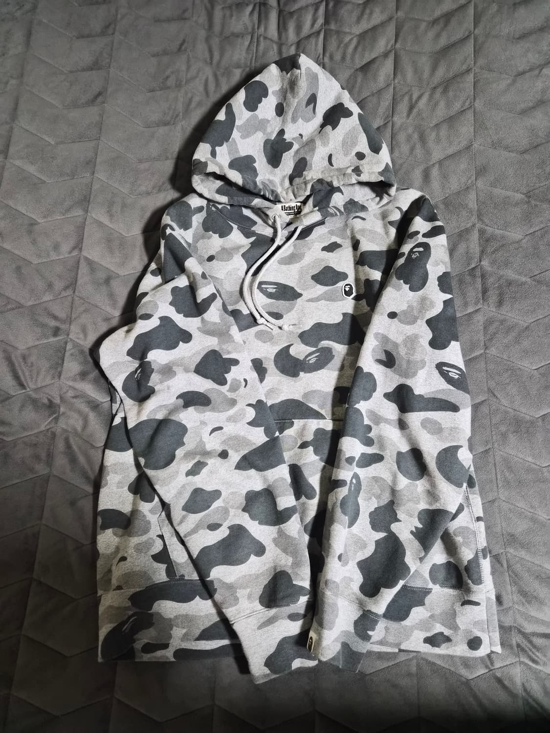 베이프 기모 후드티 후디 XL 상품이미지1