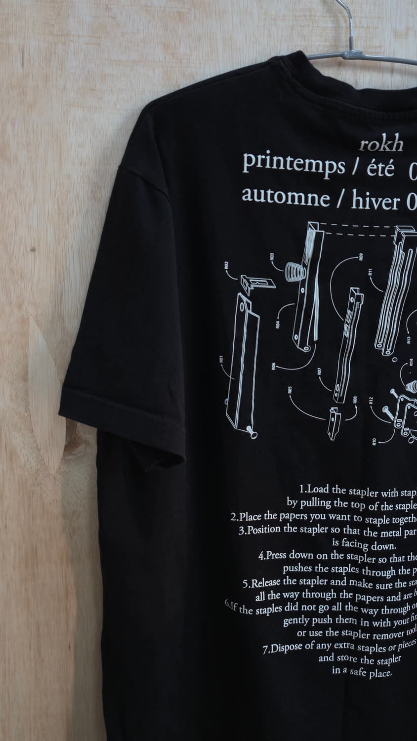 Rokh X h&m 반팔 티셔츠 M 상품이미지5