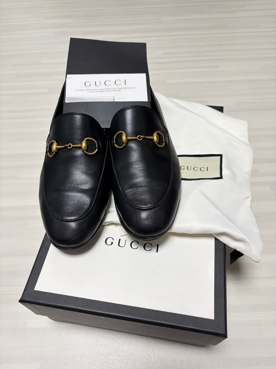 구찌 조르단 블랙 컬러 36 1/2  상품이미지1