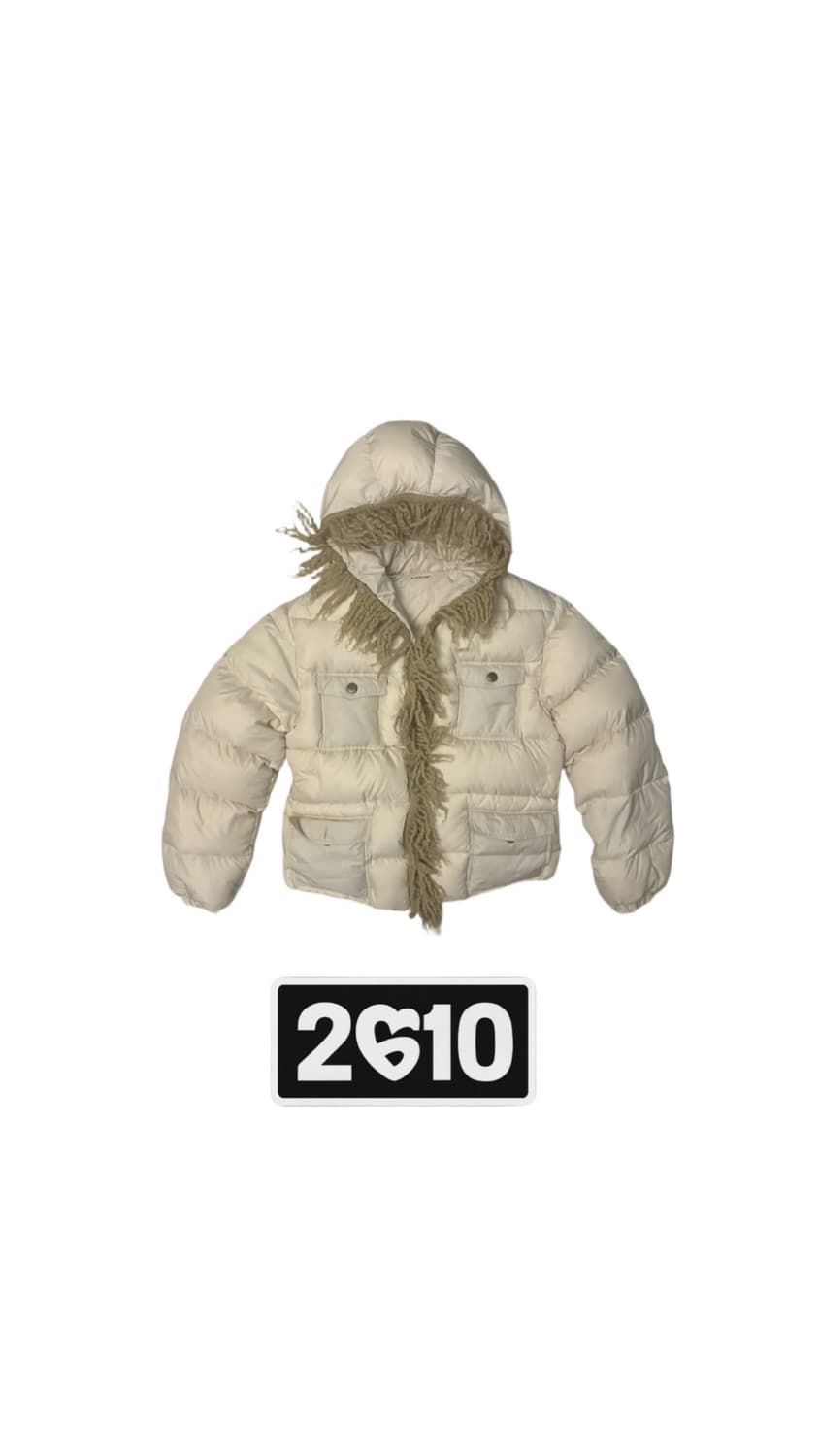 캐피탈 프린지 디테일 다운 자켓 - Size 1 상품이미지1