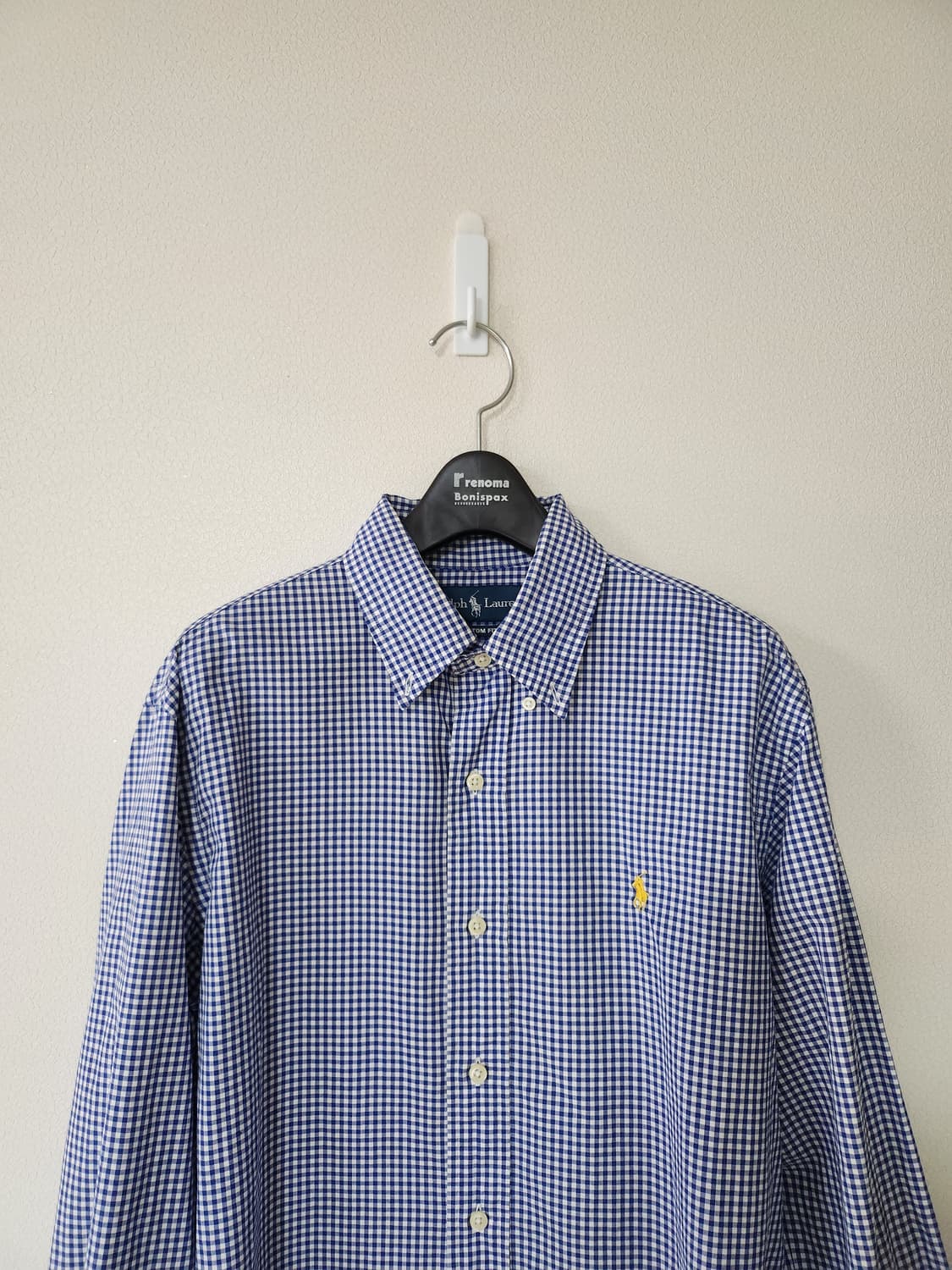 폴로랄프로렌 깅엄체크셔츠 (M 상품이미지2