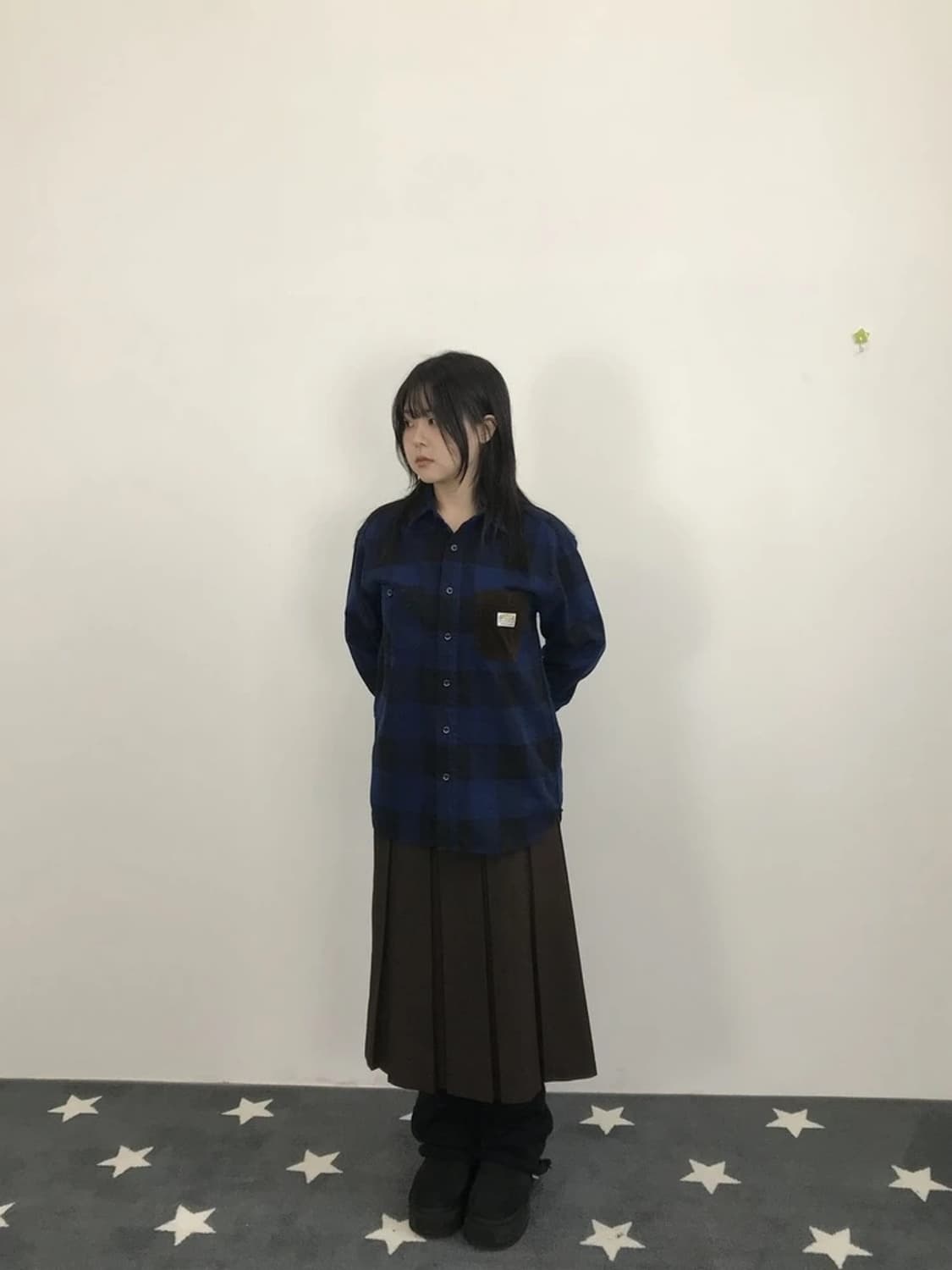 JPN Jun Club Blue Check Shirt 상품이미지1