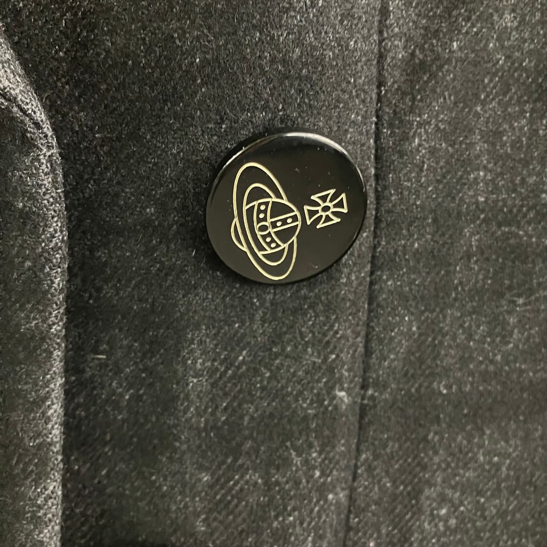 비비안웨스트우드 레드 라벨 블랙 체크 롱코트 40 상품이미지4