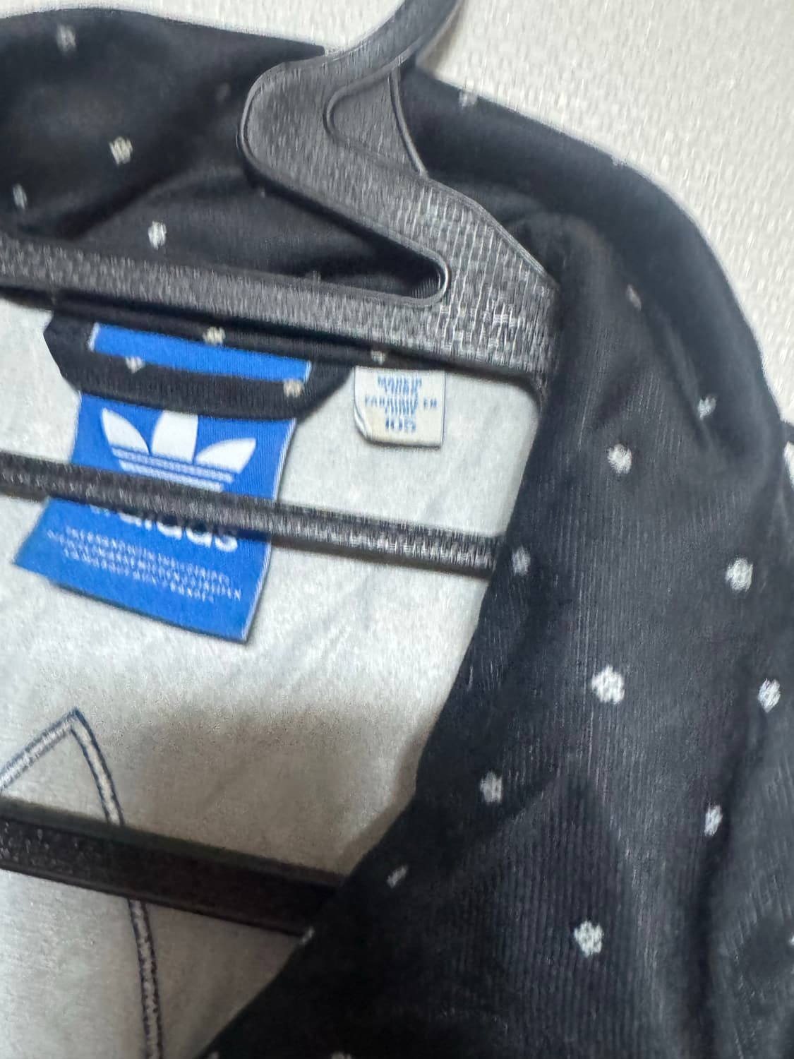 아디다스 땡땡이 도트 파이어버드 블랙 져지 나우아임영 상품이미지8