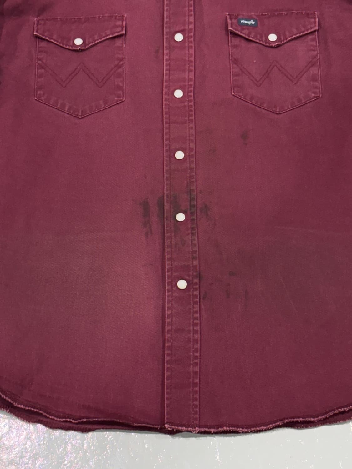 랭글러(Wrangler) 빈티지 웨스턴 셔츠 상품이미지4