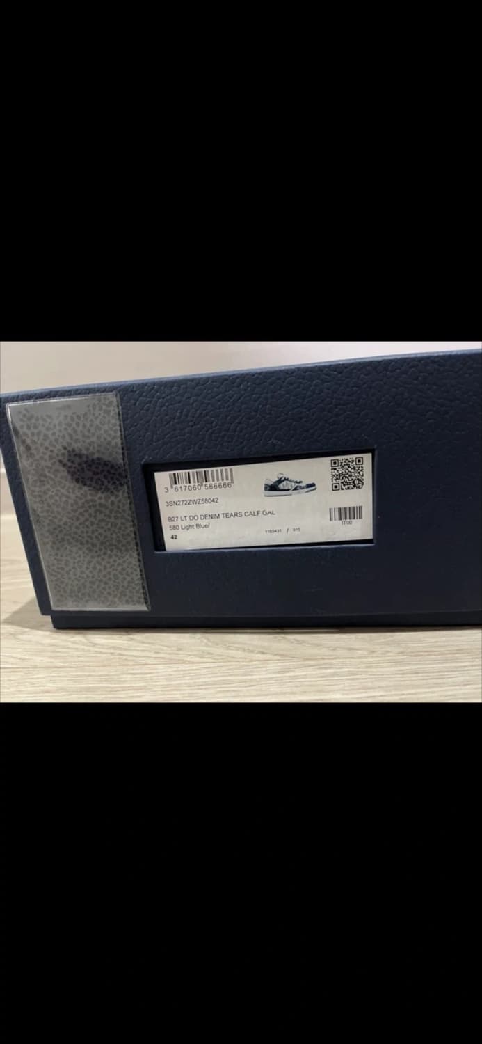 디올 티어스 b27 오블리크 스니커즈 42 사이즈 새상품 상품이미지3