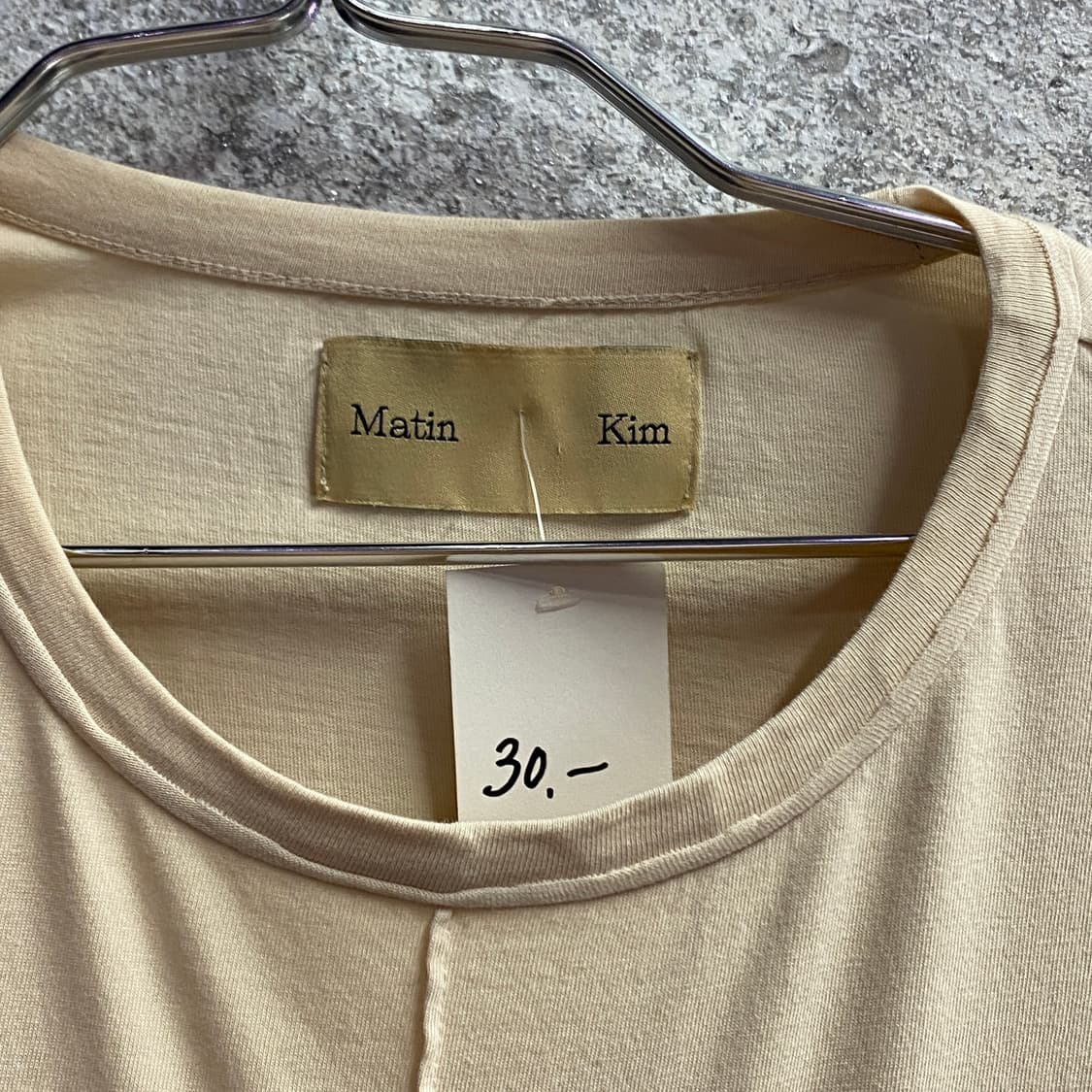 마뗑킴 멀티로고 디트로이트 반팔티 B3793 상품이미지3