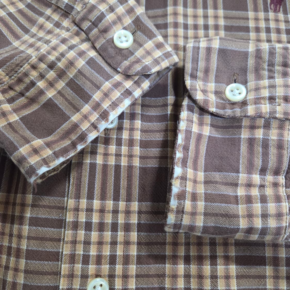 폴로랄프로렌 버튼다운 체크셔츠 XL  상품이미지6