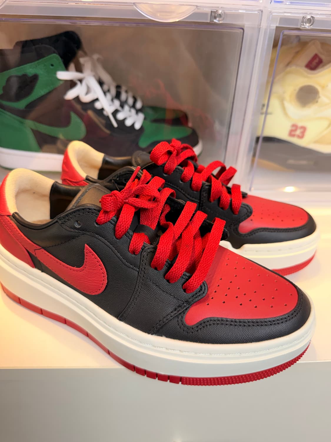 GS 조던1로우 엘리베이트  레드 240 상품이미지1