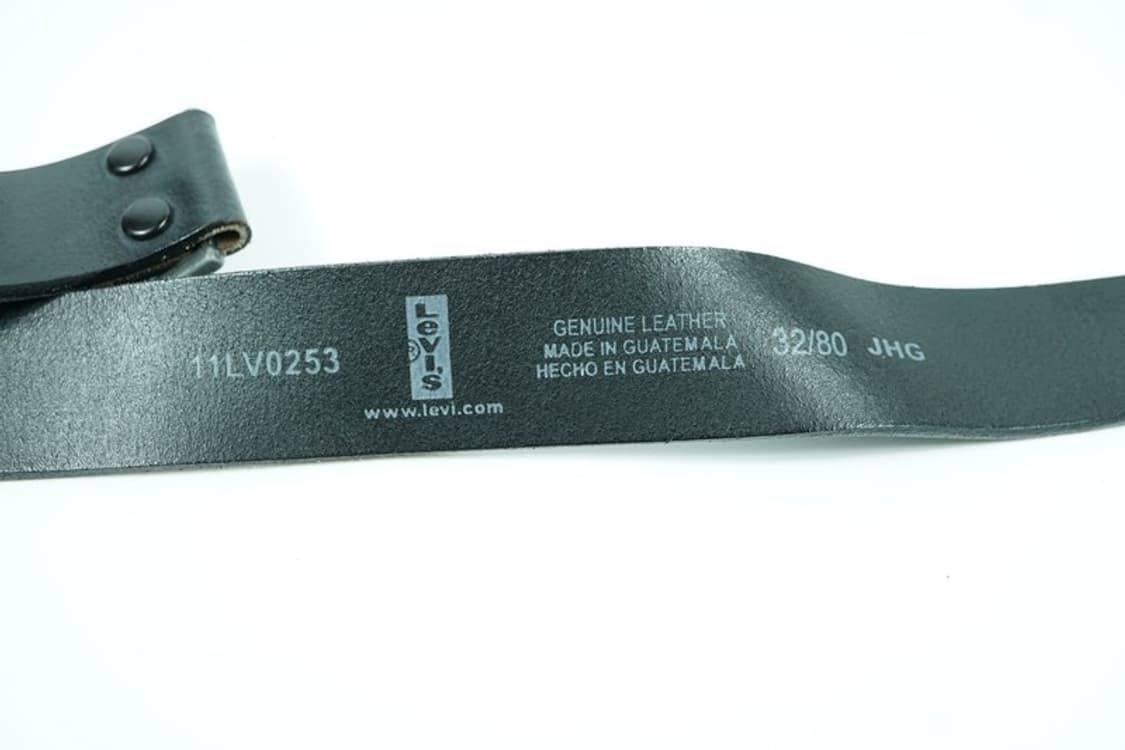 LEVI’S 빈티지 실버버클 가죽 벨트 상품이미지7