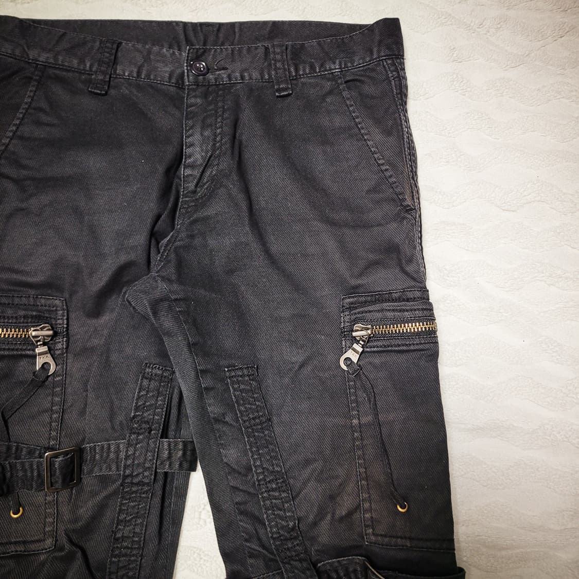00s Military Bondage Bootscut Pants 상품이미지2