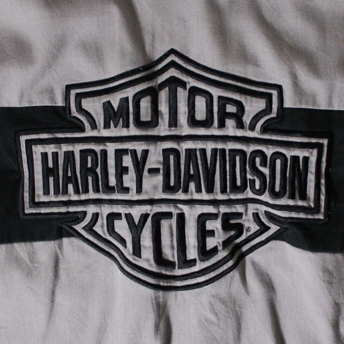 Harley-Davidson 할리데이비슨 빅쉴드 자수 반팔 워크 셔츠  상품이미지3