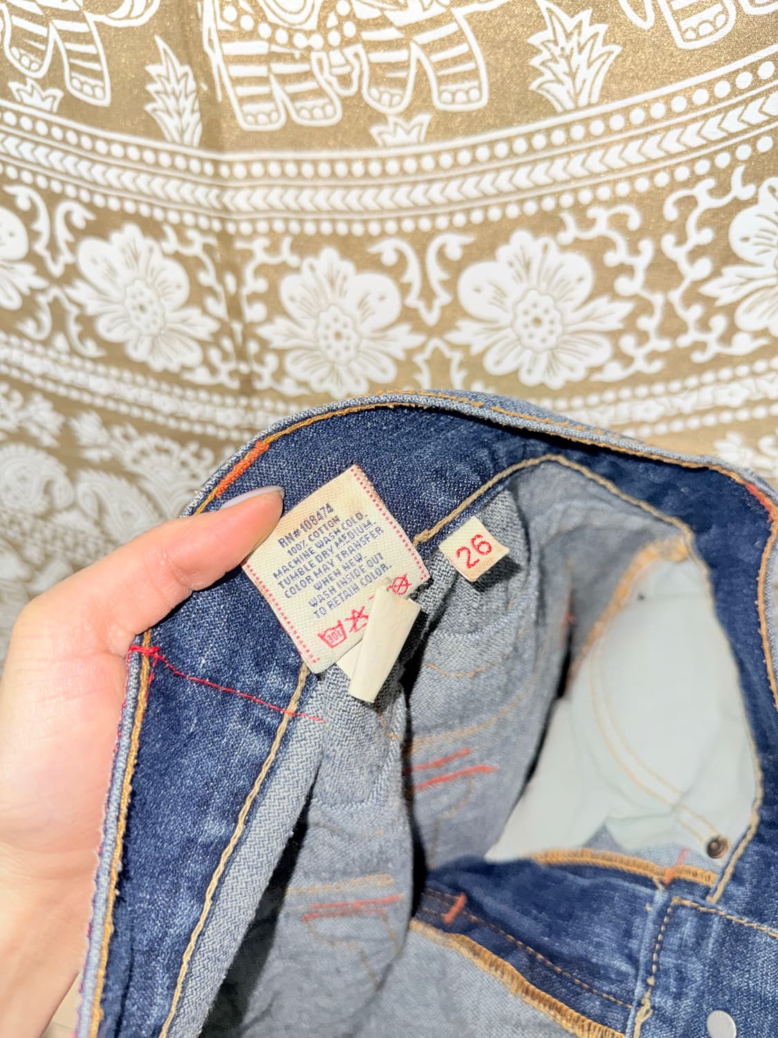 트루릴리젼 여성 부츠컷 데님팬츠  상품이미지9