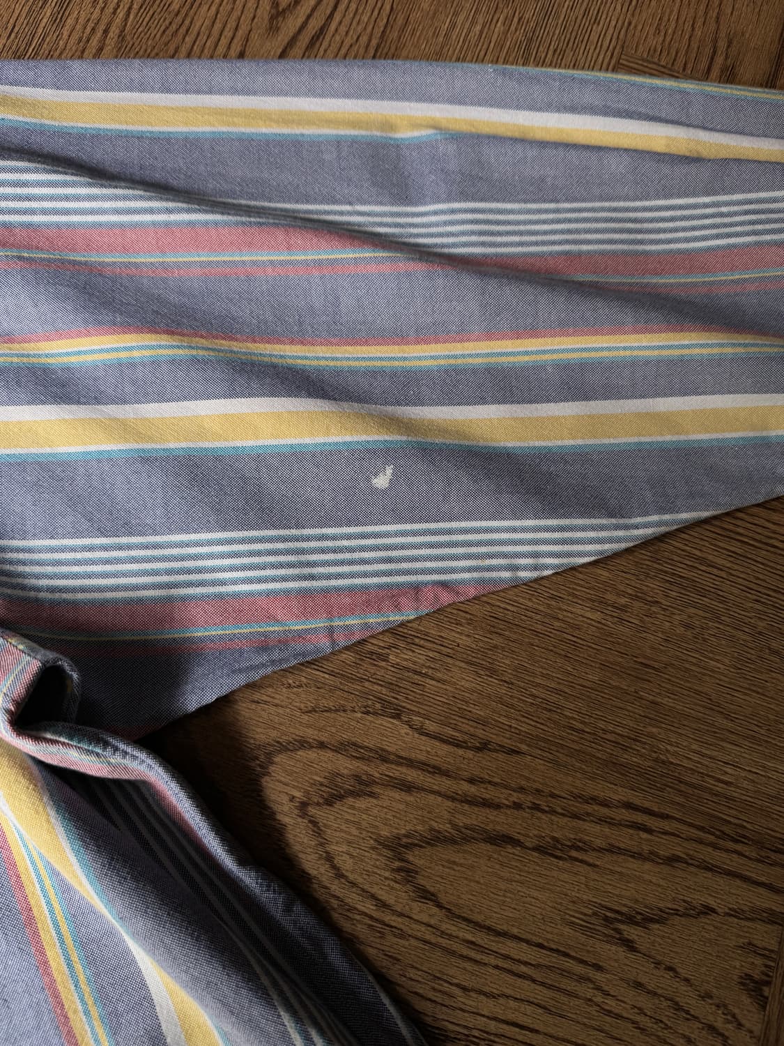 [L]90s 폴로 랄프로렌 Big Shirt 컬러 스트라이프 옥스포드셔츠 상품이미지4