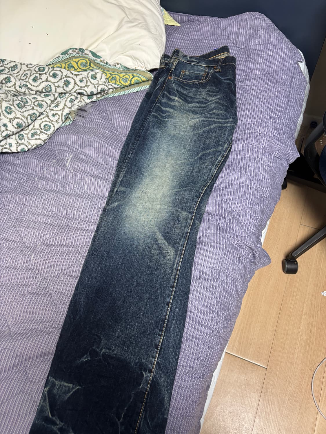 일본 이터널 하프 셀비지 데님 상품이미지3