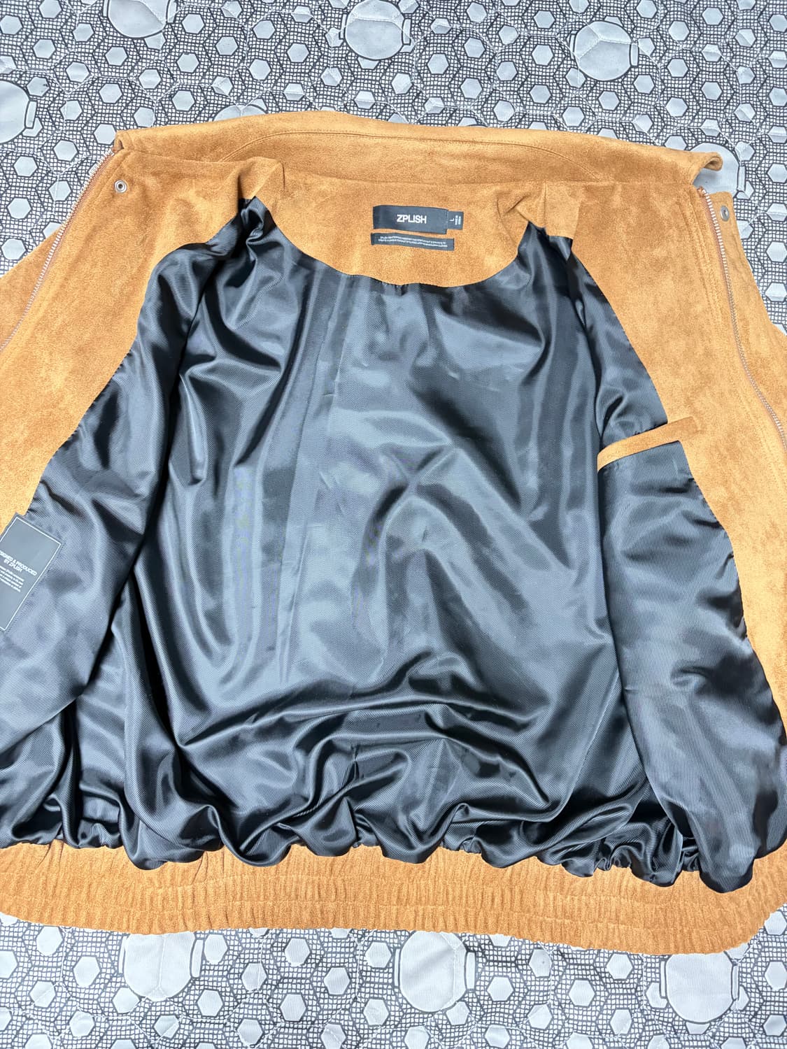 zplish 스웨이드 자켓 L 상품이미지3