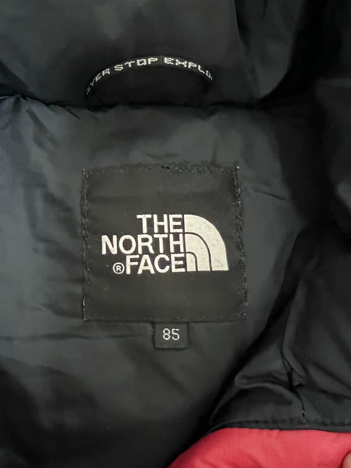 노스페이스 눕시 베스트 레드 85 상품이미지3