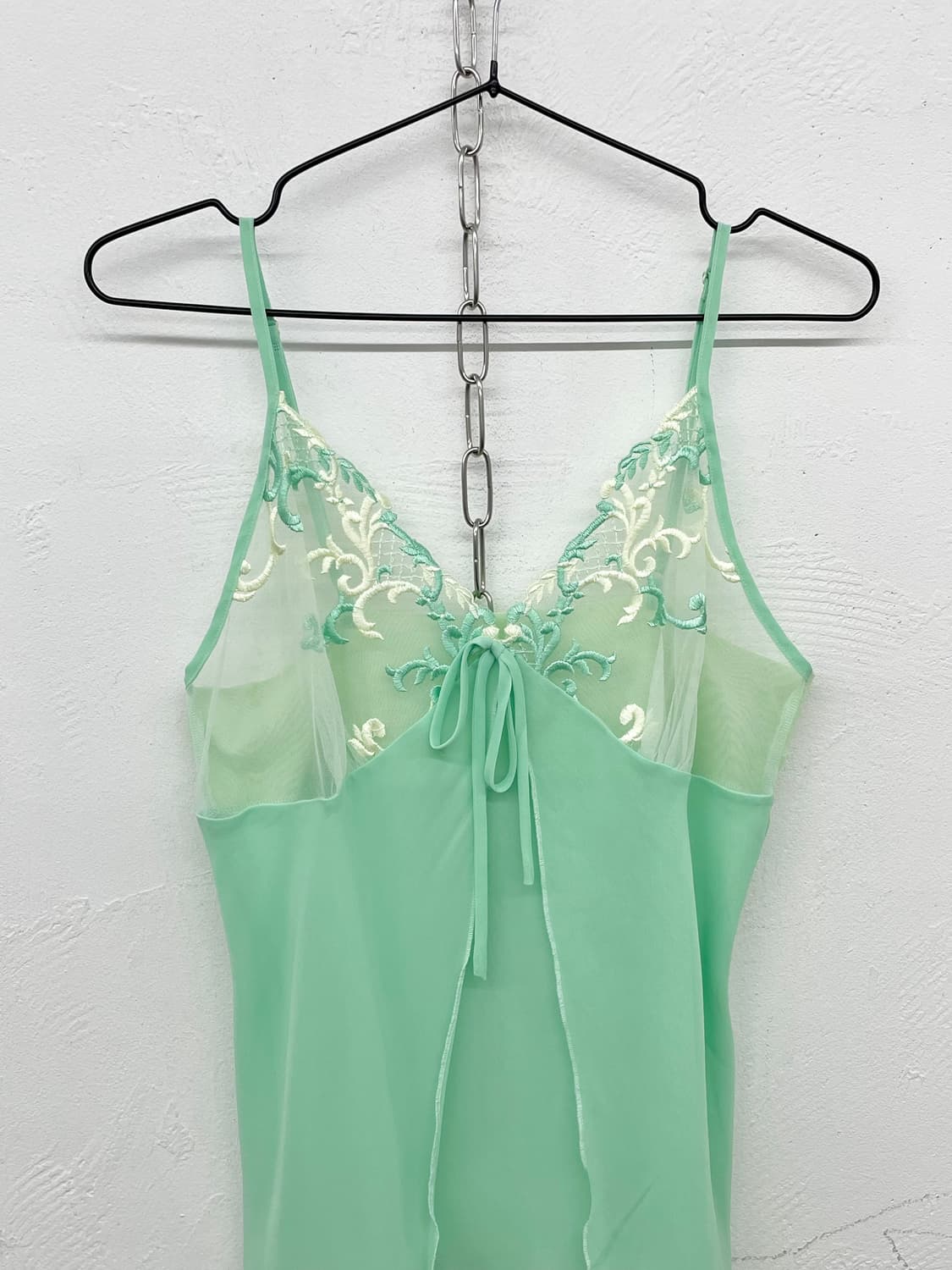 페어리 시어 레이어드 자수 슬립 상품이미지5