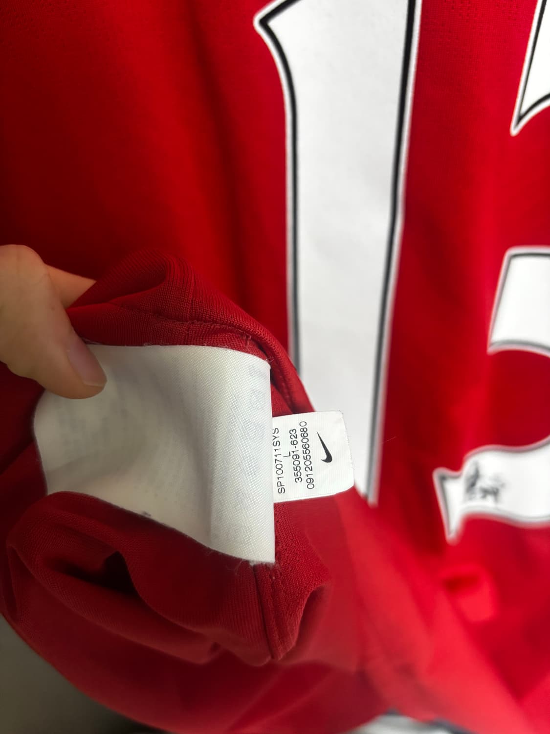 맨체스터 유나이티드  09/10 박지성 유니폼 팝니다 상품이미지4