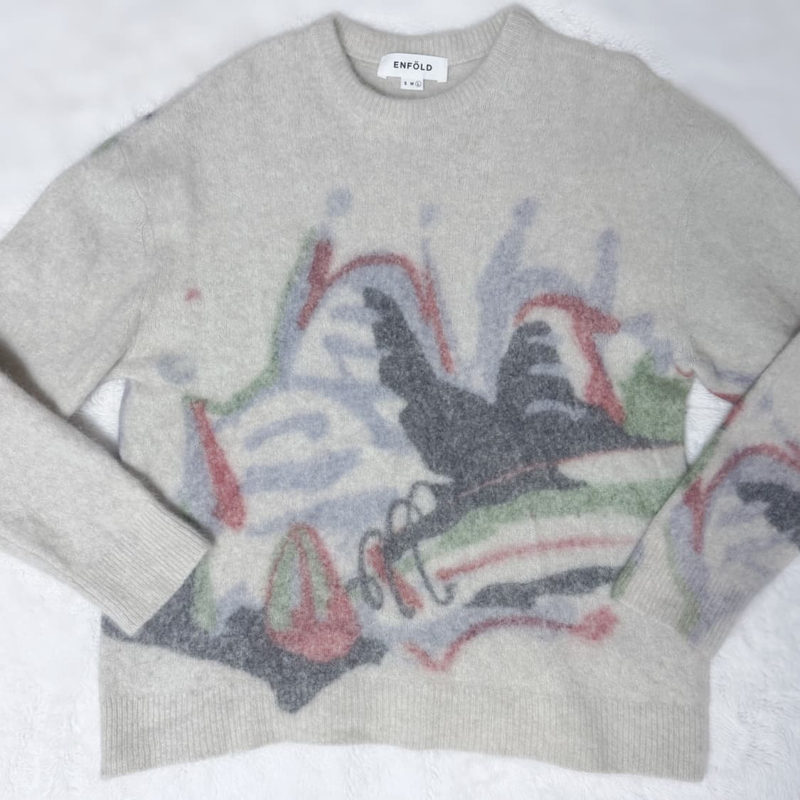 Enfold x m.j.k 엔폴드 Stay RAZY 니트 상품이미지1