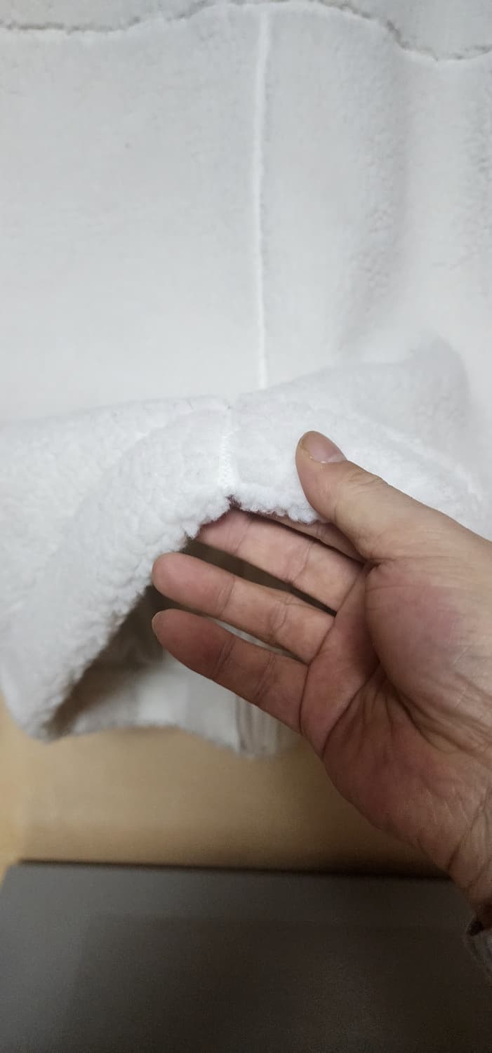 폴햄 남성 후리스 덤블목넥 점퍼패딩110 상태최상 상품이미지3