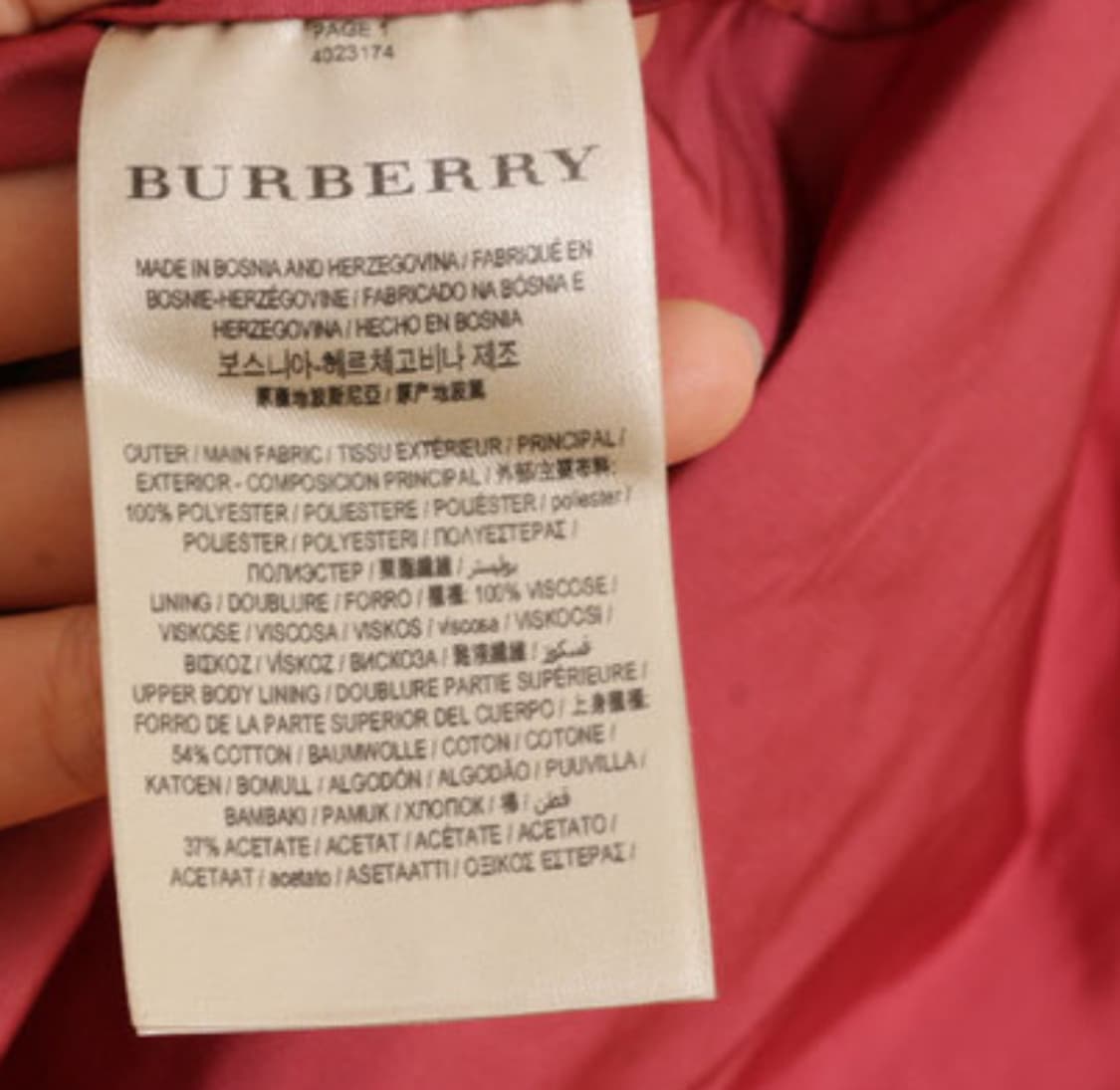 버버리 후드 하프 트렌치코트 자켓 상품이미지10