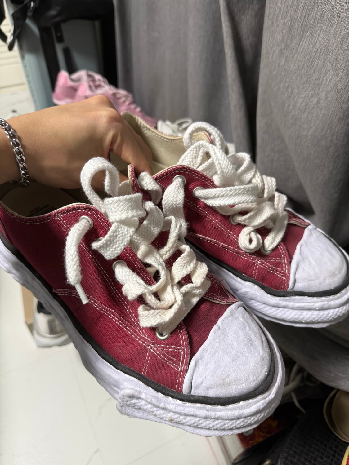 미하라 야스히로 피터슨 23 OG Sole Canvas low  상품이미지2