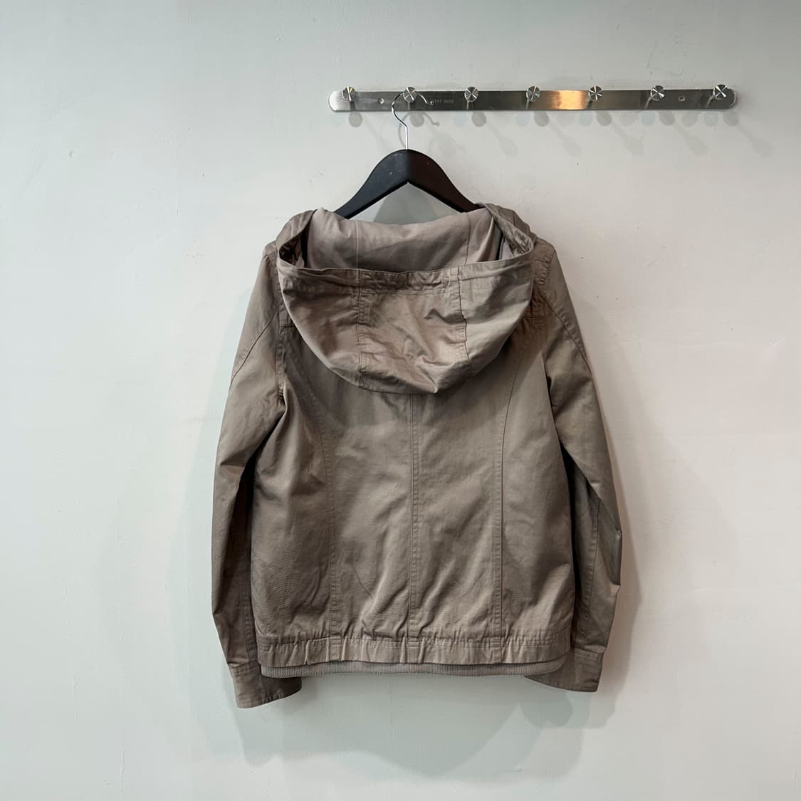 베이지 2way 후드 자켓 상품이미지5