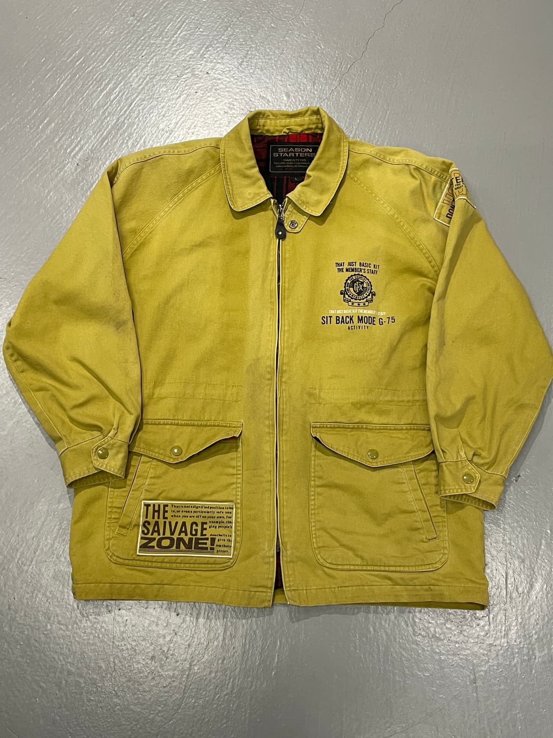 빈티지 코튼 야상 자켓 상품이미지5