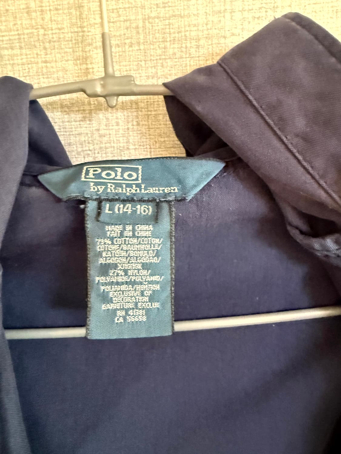 폴로 POLO 빅포니 00s  네이비 후드자켓  상품이미지3