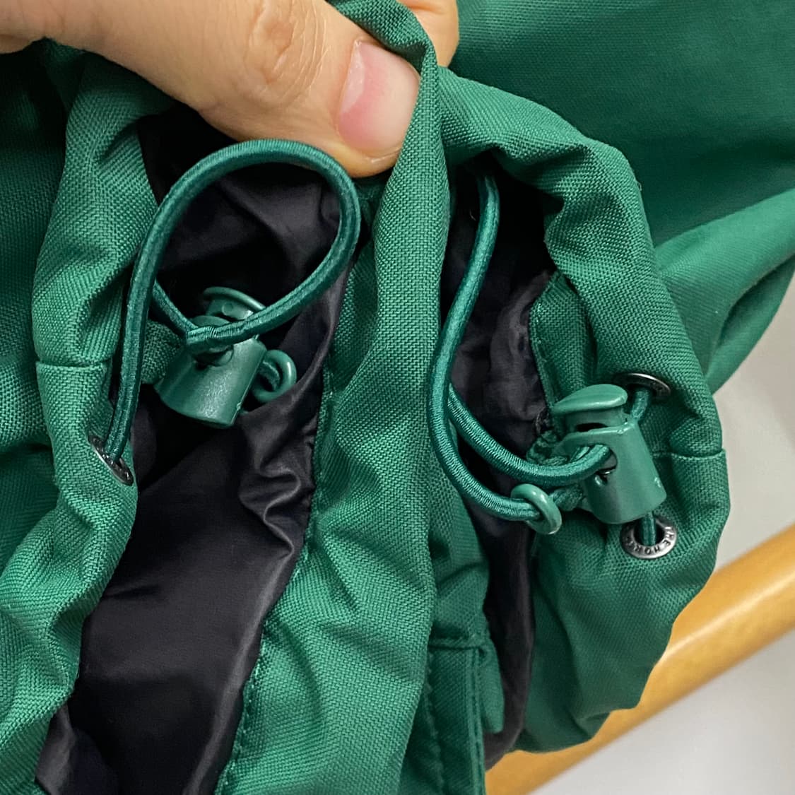 XL 노스페이스 그린 박스로고 자켓 상품이미지4