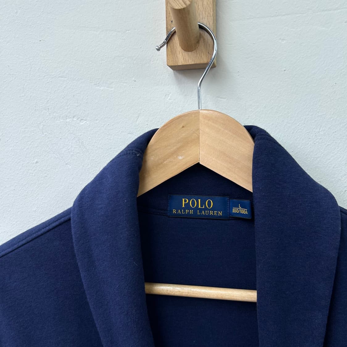 16731 - 폴로 랄프로렌 네이비 숄카라 가디건 상품이미지3