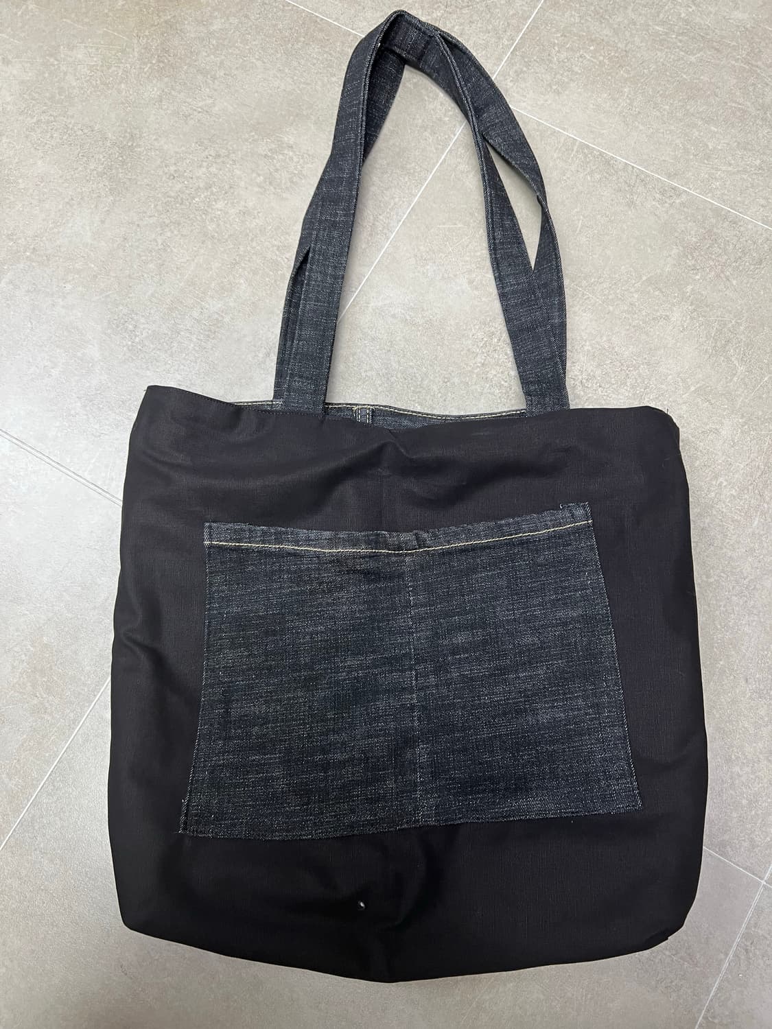[Upcycling tote Bag] 오니자수 데님 업사이클 토트백 상품이미지3