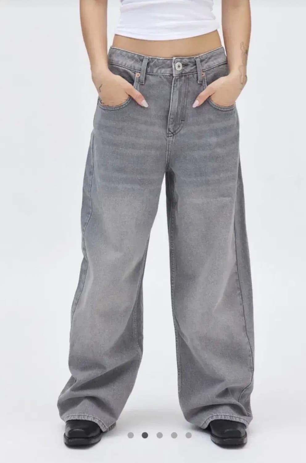 28) 새상품 BDG 와이드 데님 상품이미지1