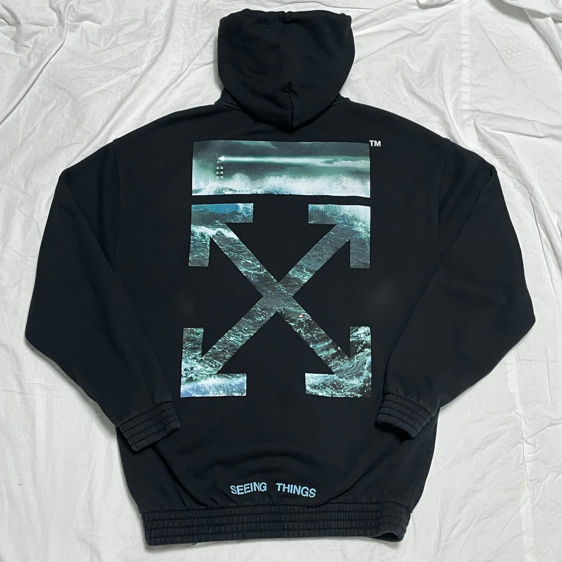 S 오프화이트 Seeing Things 후드 상품이미지1