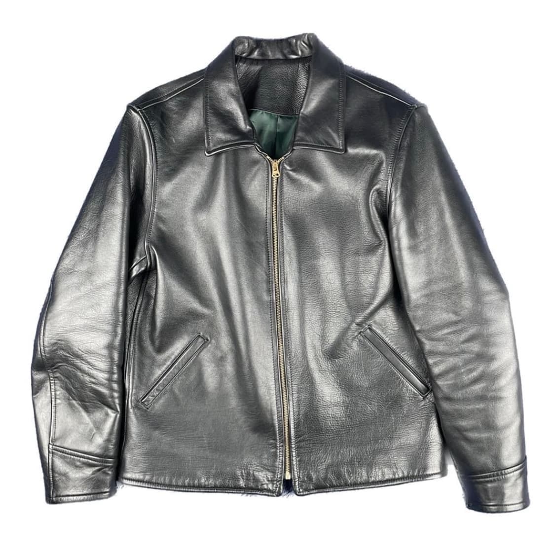 코지마진즈 소가죽 라이더 자켓 XL 상품이미지1