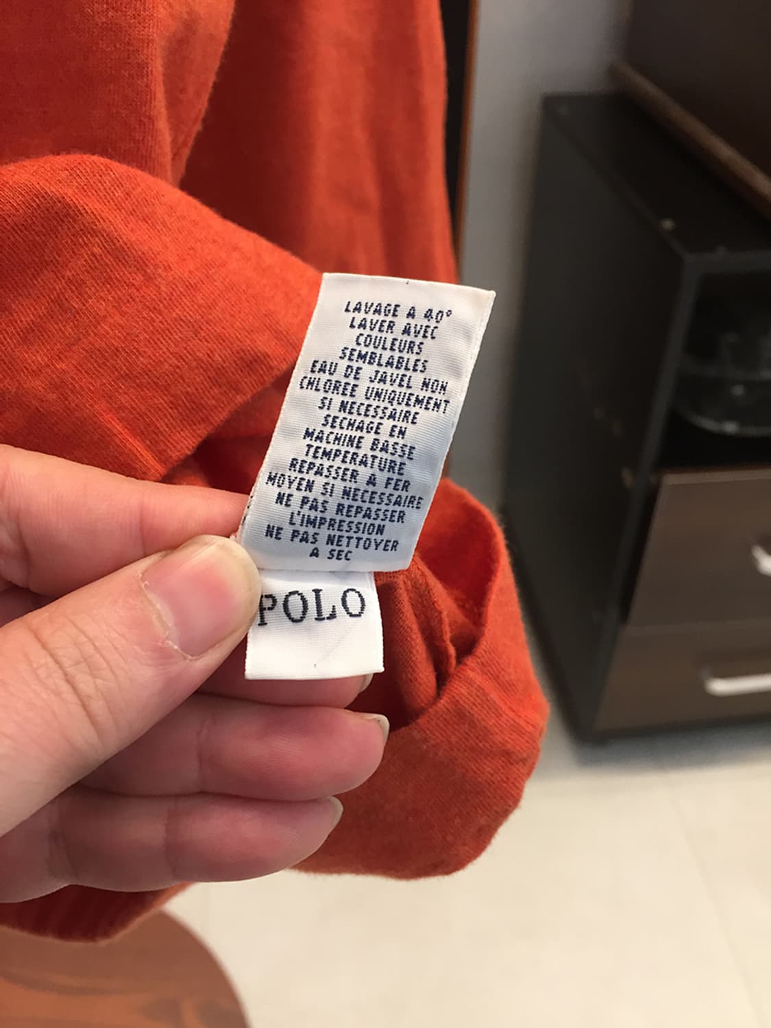 (MAN) 폴로랄프로렌 라운드 긴팔티 XL  상품이미지9