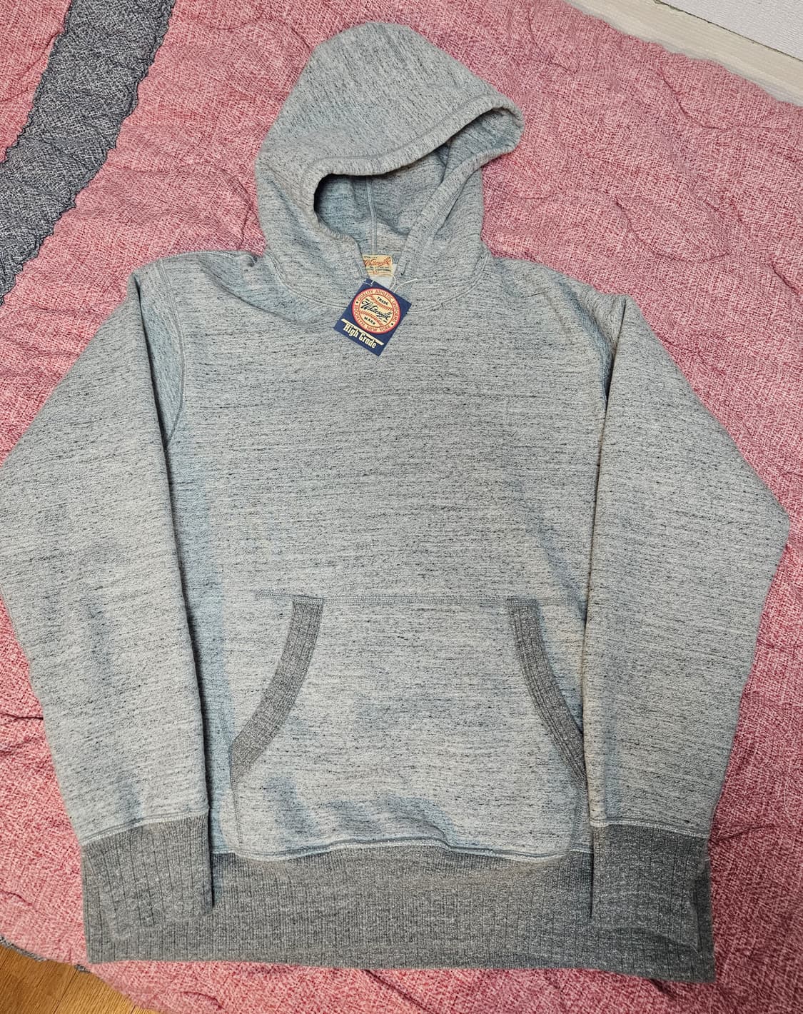 [M사이즈] 화이츠빌 헤더그레이 후드티 상품이미지1