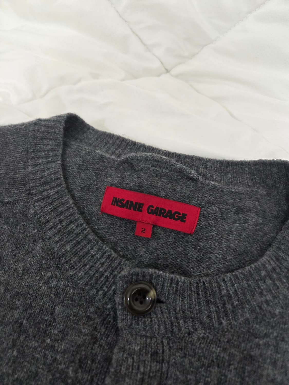 인세인개러지 라운드넥 가디건 상품이미지4