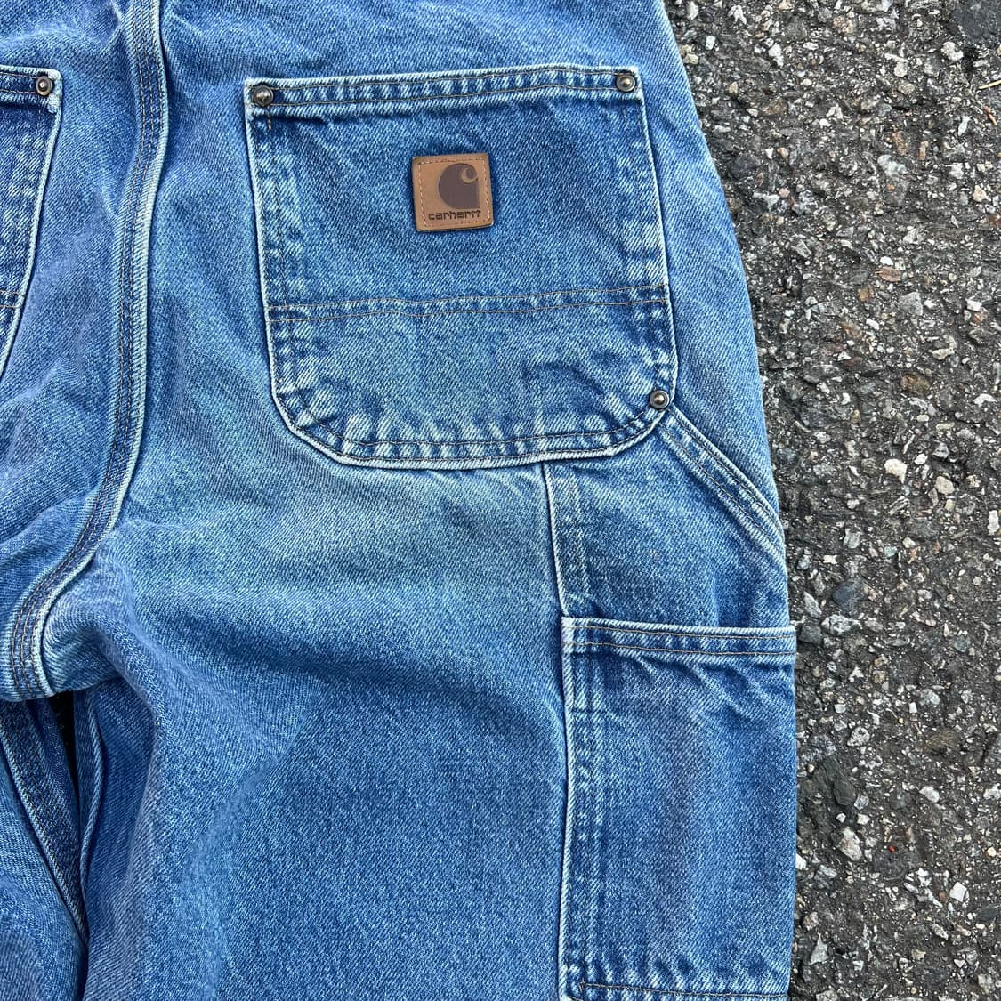 00s 빈티지 칼하트 더블니 워크웨어 데님 32x32 상품이미지8