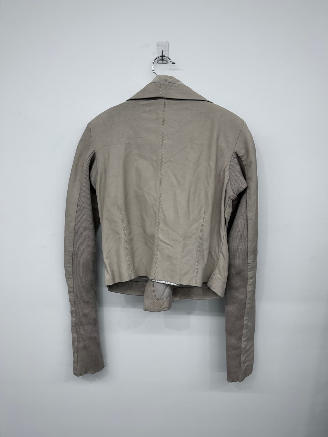 Mercurylux 고트스킨 투웨이 하이넥 자켓 상품이미지7