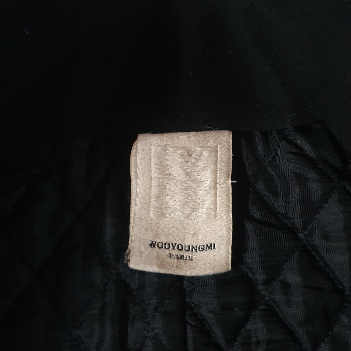 14FW 우영미 울 피코트 52 110 블랙 상품이미지6