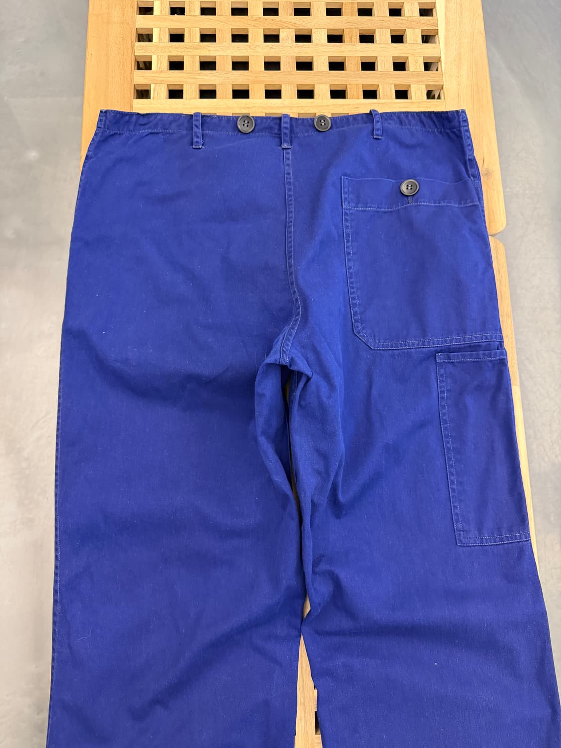 1970s FRIENDSHIP FADED NAVY 빈티지 프렌치워크팬츠 상품이미지8