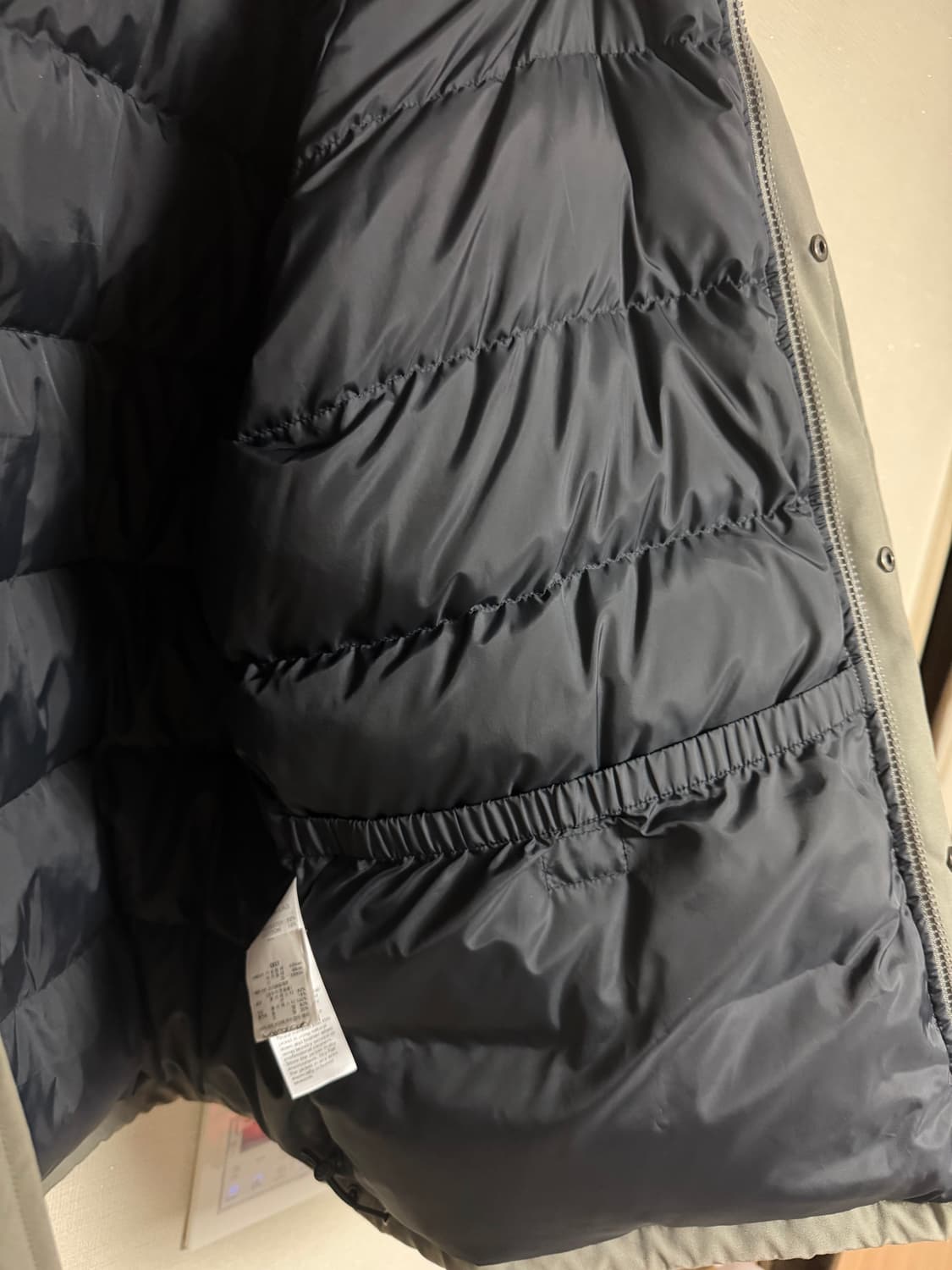 단톤 후드 패딩 자켓 상품이미지9