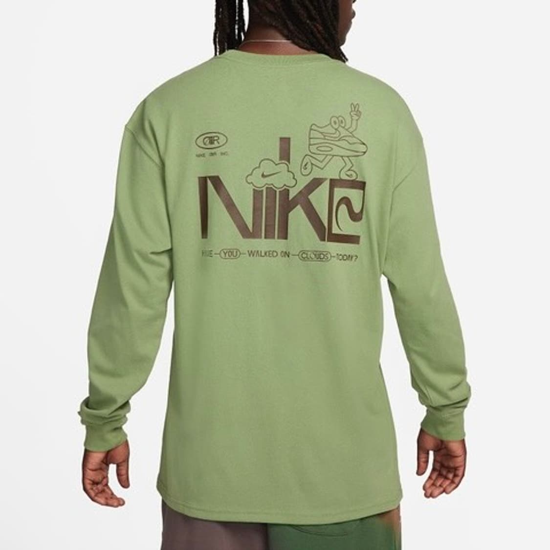 XXL 나이키 에어 루즈핏 프린팅 빅사이즈 긴팔티 상품이미지1