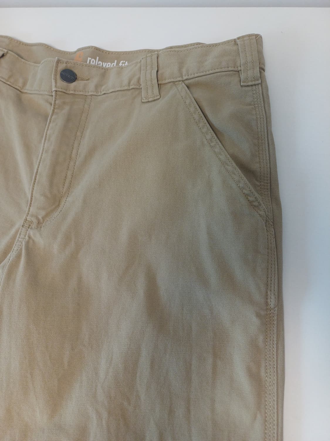 칼하트 Rugged Flex 릴렉스핏 캔버스 워크 팬츠 [34x30] 상품이미지4